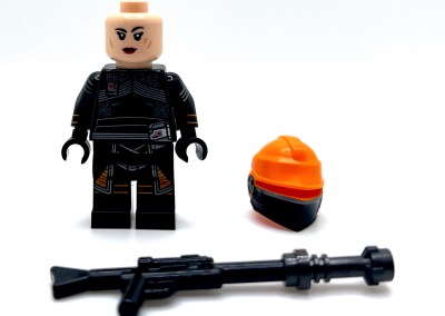 LEGO Star Wars Minifig Feenec Shand With Visor And Blaster Rifle