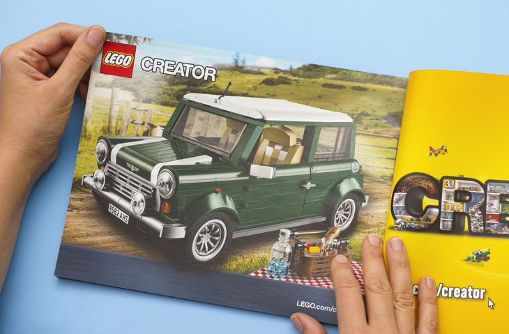 LEGO® Creator Mini Cooper Instruction Booklet Front Cover
