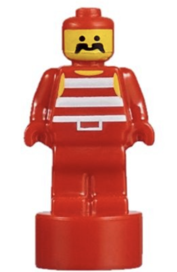 LEGO® Red Pirate Nanofigure