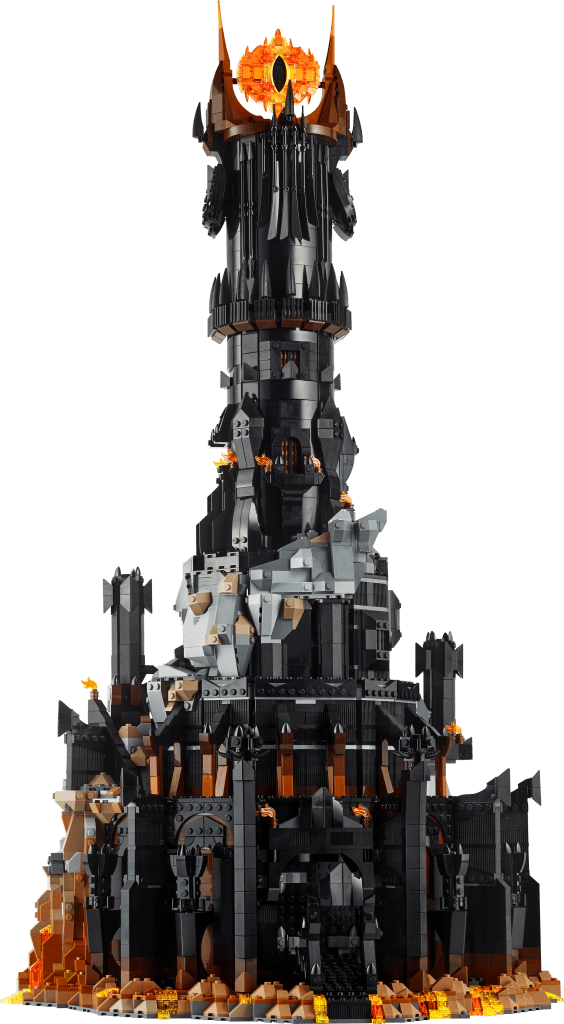  LEGO® Barad-Dur Tower Complete And Built