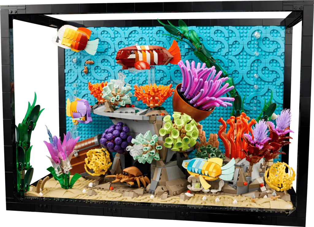 Icons Tropical Aquarium (10366) Constructed On Display