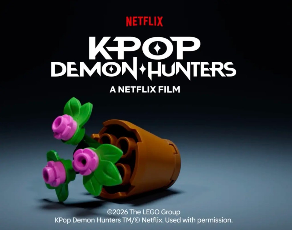KPOP Demon Hunters LEGO® Netflix Logo